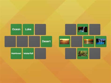 wordwall memory game english